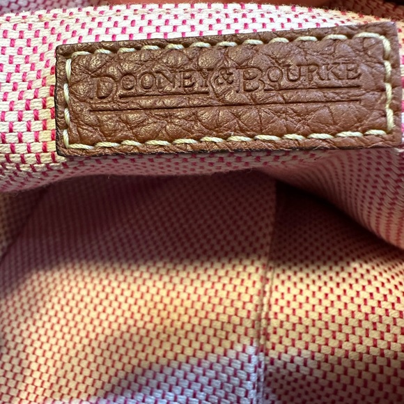 Dooney & Bourke NWOT satchel.  Classic Dooney style with leather handle/trim. - Picture 7 of 11